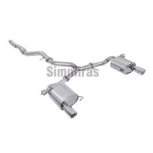 Catback Exaustor Silenciador Tubo para Volkswagen B6 R36